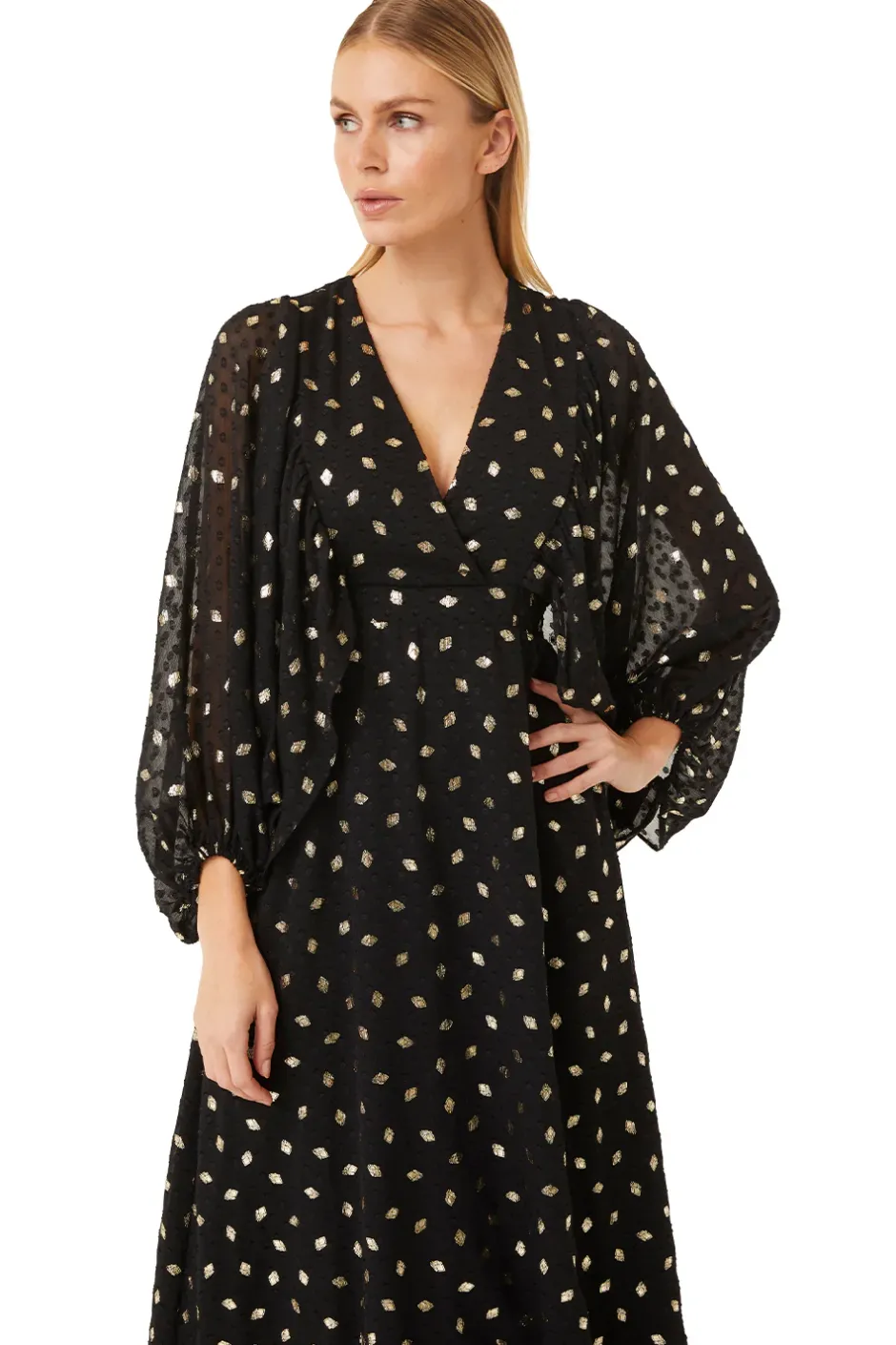 MISA Los Angeles SIGRID DRESS Diamondclipdot Hot