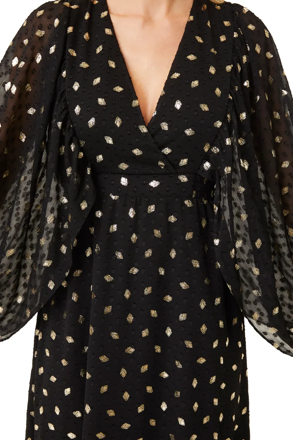 MISA Los Angeles SIGRID DRESS Diamondclipdot Hot