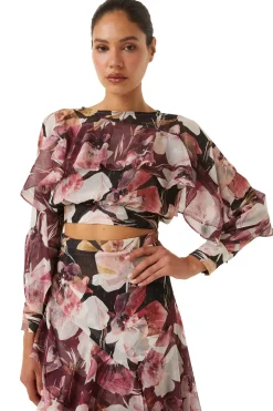 MISA Los Angeles SILVANA TOP Floratropicalmix New