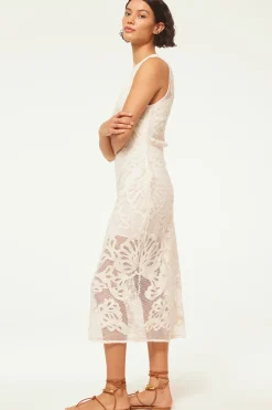 MISA Los Angeles SOFANDEH DRESS Embroideredmesh Best