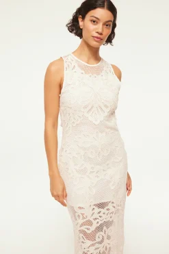 MISA Los Angeles SOFANDEH DRESS Embroideredmesh Best