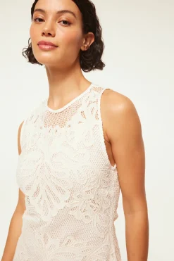 MISA Los Angeles SOFANDEH DRESS Embroideredmesh Best