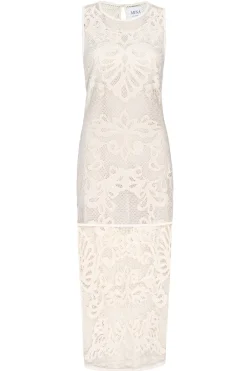 MISA Los Angeles SOFANDEH DRESS Embroideredmesh Best