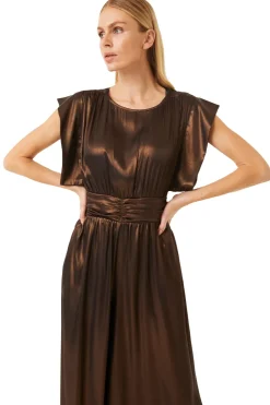 MISA Los Angeles SOPHIA JUMPSUIT Burnishedbronze Sale