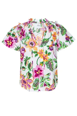 MISA Los Angeles SUPARNA TOP Floraexoticacottonpoplin Best