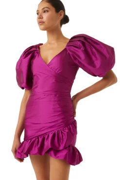MISA Los Angeles SYBIL DRESS Magenta Best