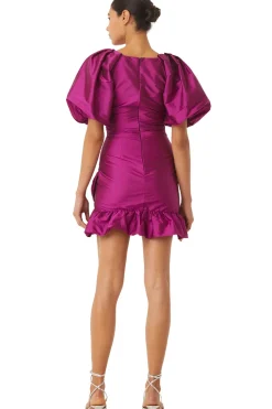MISA Los Angeles SYBIL DRESS Magenta Best
