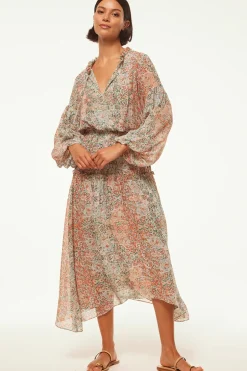 MISA Los Angeles TASIA DRESS Ombretapestry New