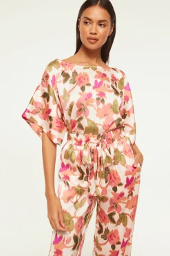 MISA Los Angeles TELKA TOP Sonoranflorasatin Fashion