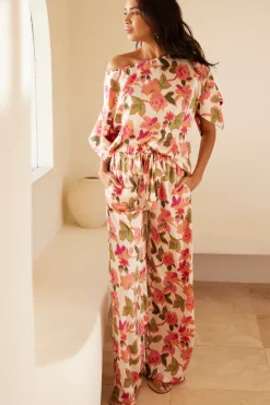 MISA Los Angeles TELKA TOP Sonoranflorasatin Fashion