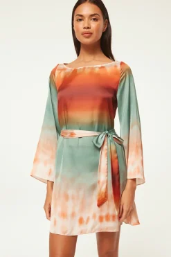 MISA Los Angeles TWIGGY DRESS Carnelianombre Outlet