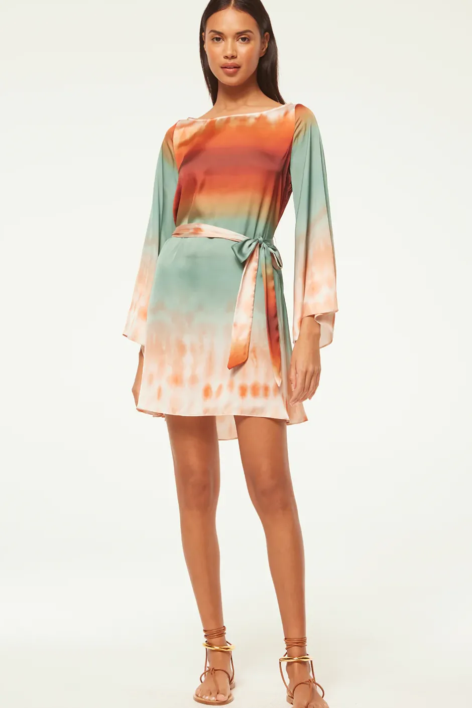 MISA Los Angeles TWIGGY DRESS Carnelianombre Outlet