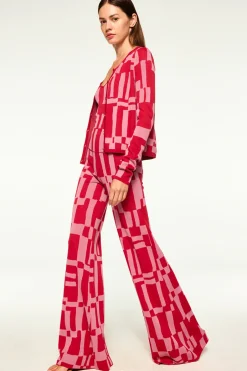 MISA Los Angeles UNA TOP Pinku0026red Sale