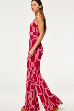 MISA Los Angeles UNA TOP Pinku0026red Sale