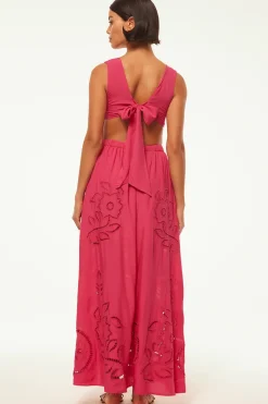 MISA Los Angeles VALENCIA DRESS Pinkeyelet Outlet