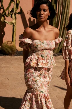 MISA Los Angeles VIDA TOP Persimmoncrinkle Fashion