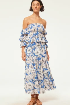 MISA Los Angeles VIDA TOP Gardeniacrinkle Fashion