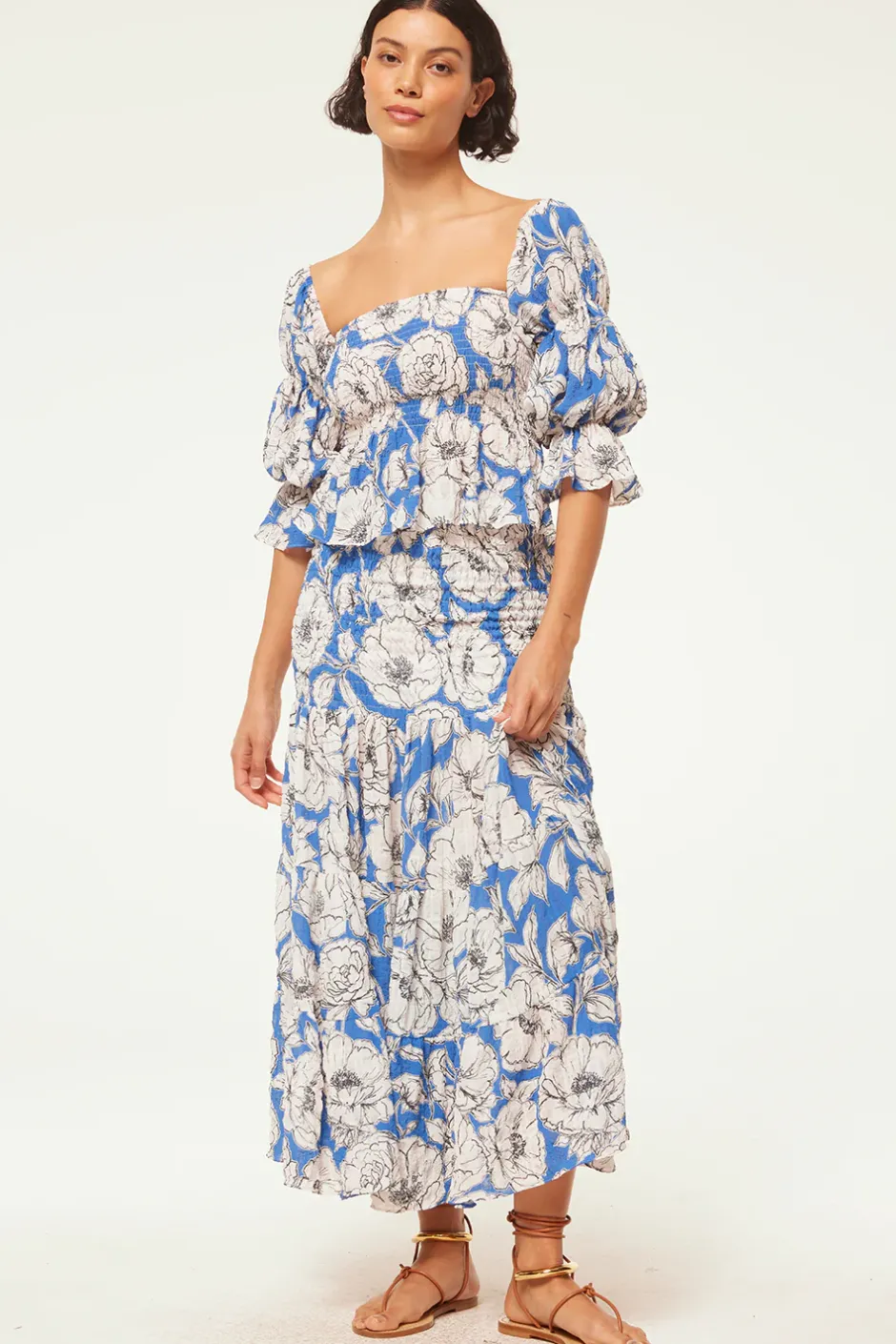 MISA Los Angeles VIDA TOP Gardeniacrinkle Fashion