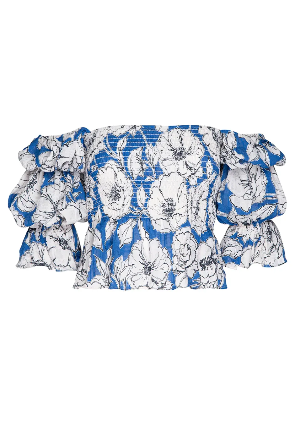 MISA Los Angeles VIDA TOP Gardeniacrinkle Fashion