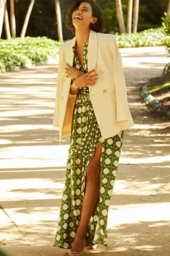 MISA Los Angeles VIVA BLAZER Parchment New