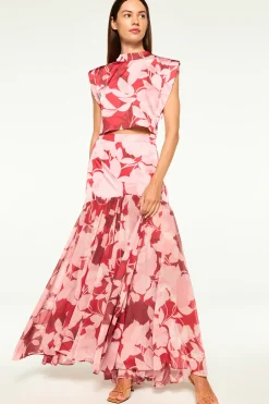 MISA Los Angeles YARA SKIRT Florarosadamix Sale