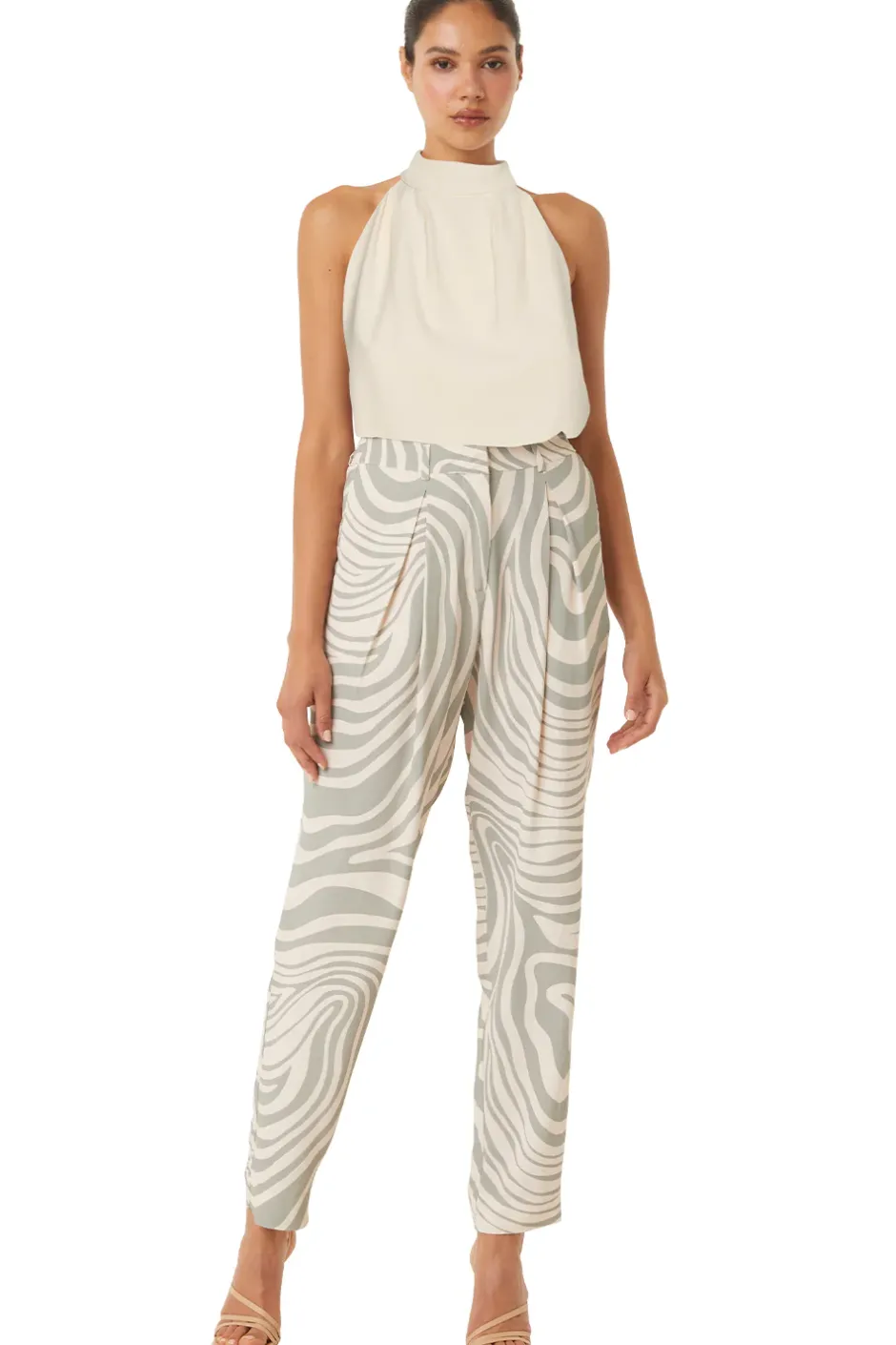 MISA Los Angeles YVAN TOP Ivory Clearance