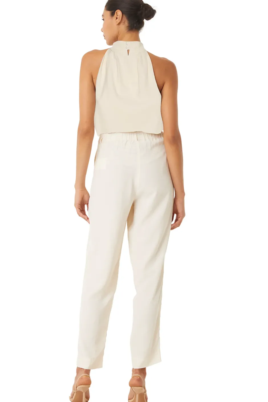 MISA Los Angeles YVAN TOP Ivory Clearance