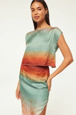 MISA Los Angeles ZENDA TOP Carnelianombre Clearance