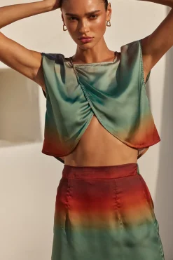 MISA Los Angeles ZENDA TOP Carnelianombre Clearance