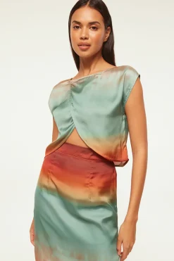 MISA Los Angeles ZENDA TOP Carnelianombre Clearance